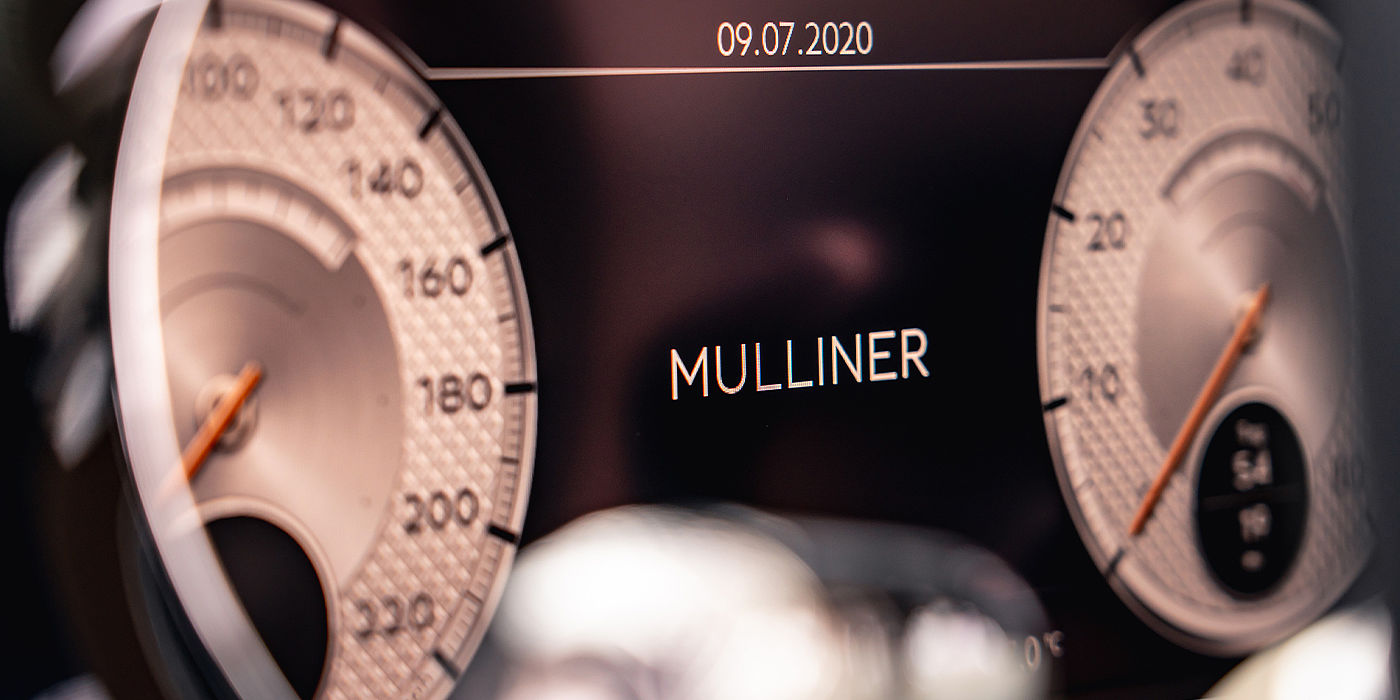 Bentley Köln Bentley Continental GT Mulliner coupe Mulliner dial detail