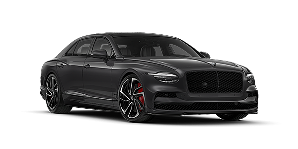 Bentley Köln New Bentley Flying Spur Speed sedan in Magnetic  paint front 3/4 with 22" Swept spoke Black & Machined wheels